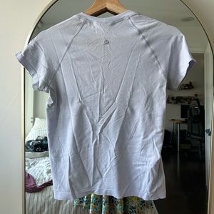 Lilac Lululemon short running T